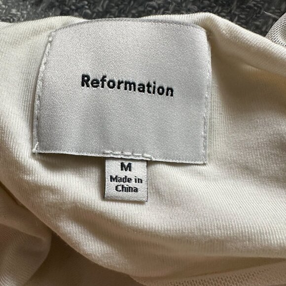 Reformation Milly Top in Fior Di Latte - Picture 6 of 8